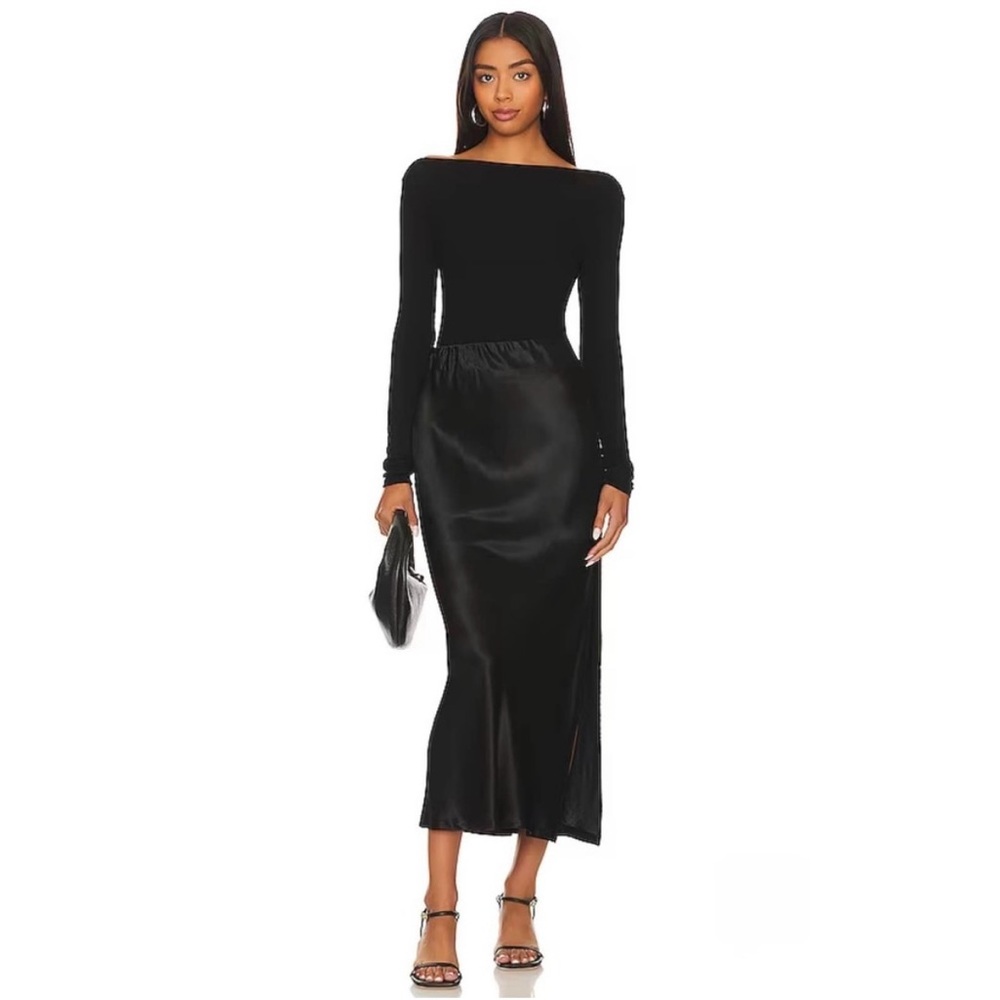 Enza Costa Silk Skirt
